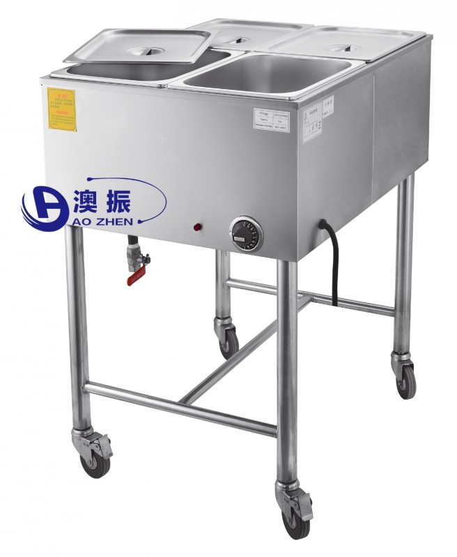 Standing Bain Marie Holder w/Wash-out Valve